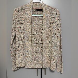 NY&C Marled Open Front Cardigan